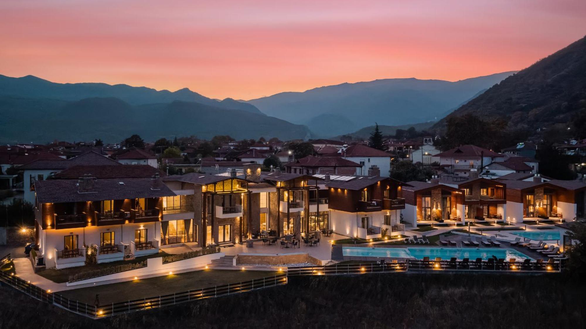 Irene'S Resort Káto Loutrákion エクステリア 写真